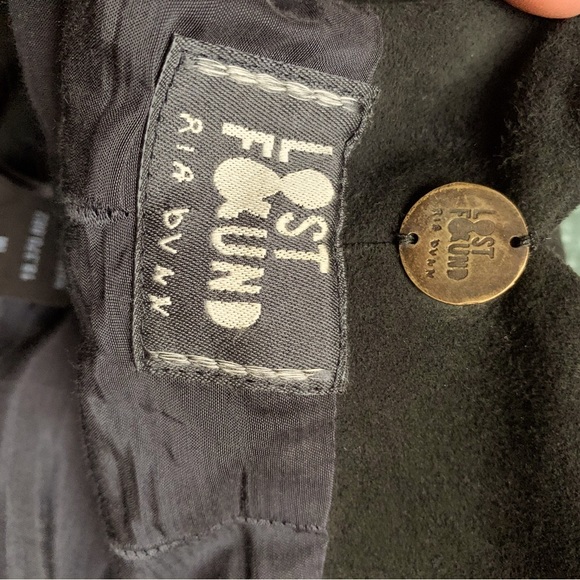 Lost & Found Ria Dunn Suede Fold Over Shorts - Picture 5 of 7